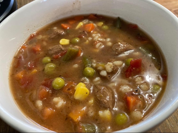 Vegetable Beef Barley Soup